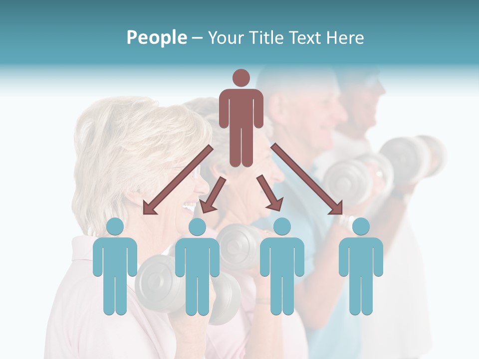 Mixed People Men PowerPoint Template