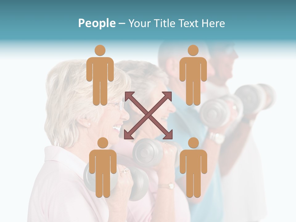 Mixed People Men PowerPoint Template