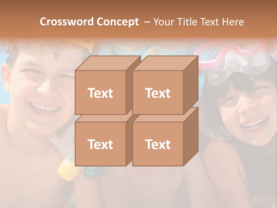 Beach Boy Colorful PowerPoint Template