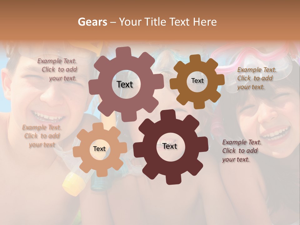 Beach Boy Colorful PowerPoint Template