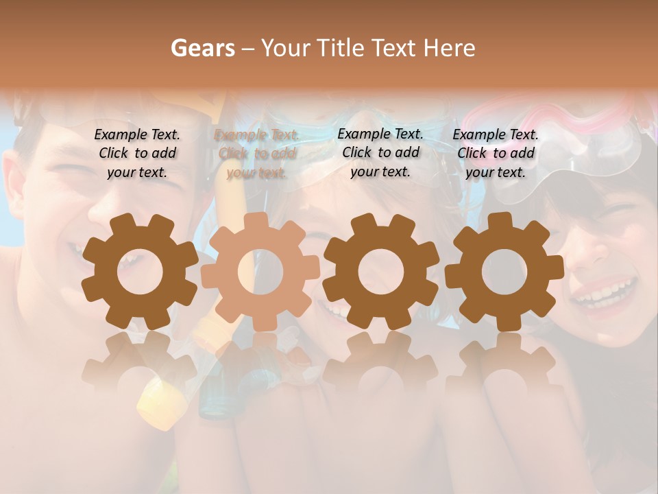 Beach Boy Colorful PowerPoint Template