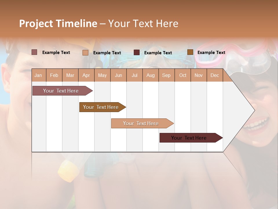 Beach Boy Colorful PowerPoint Template