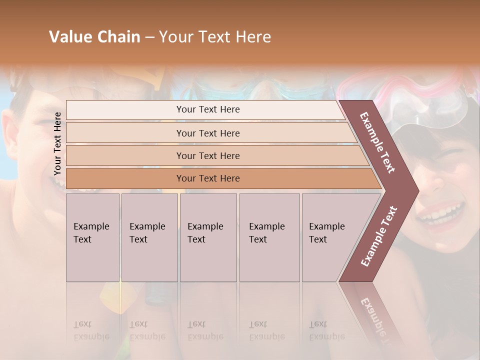 Beach Boy Colorful PowerPoint Template