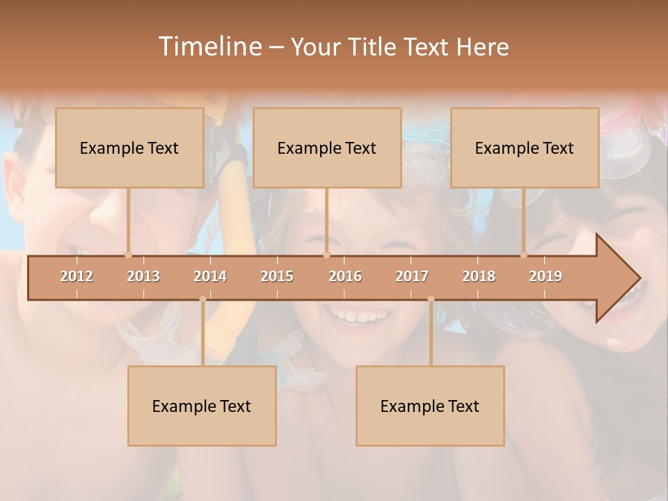 Beach Boy Colorful PowerPoint Template