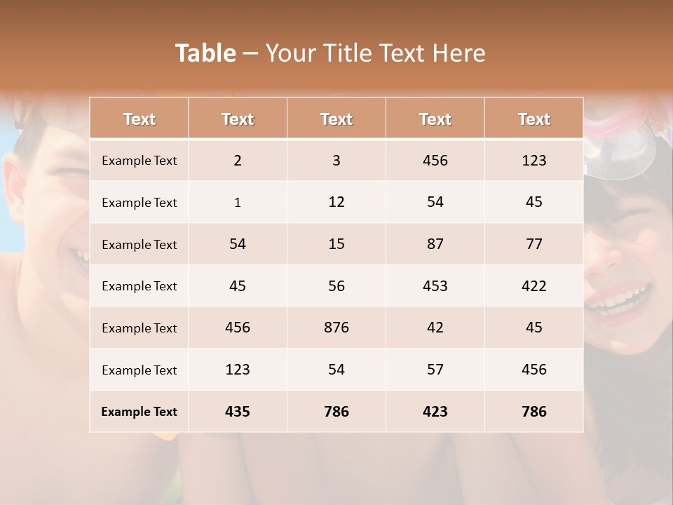 Beach Boy Colorful PowerPoint Template