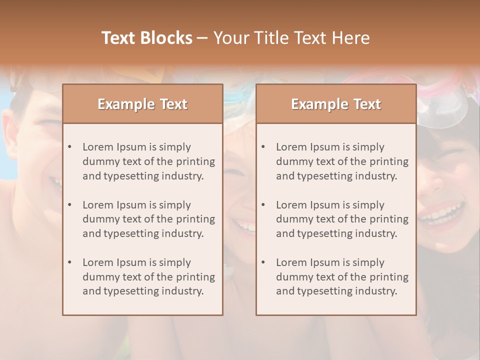 Beach Boy Colorful PowerPoint Template