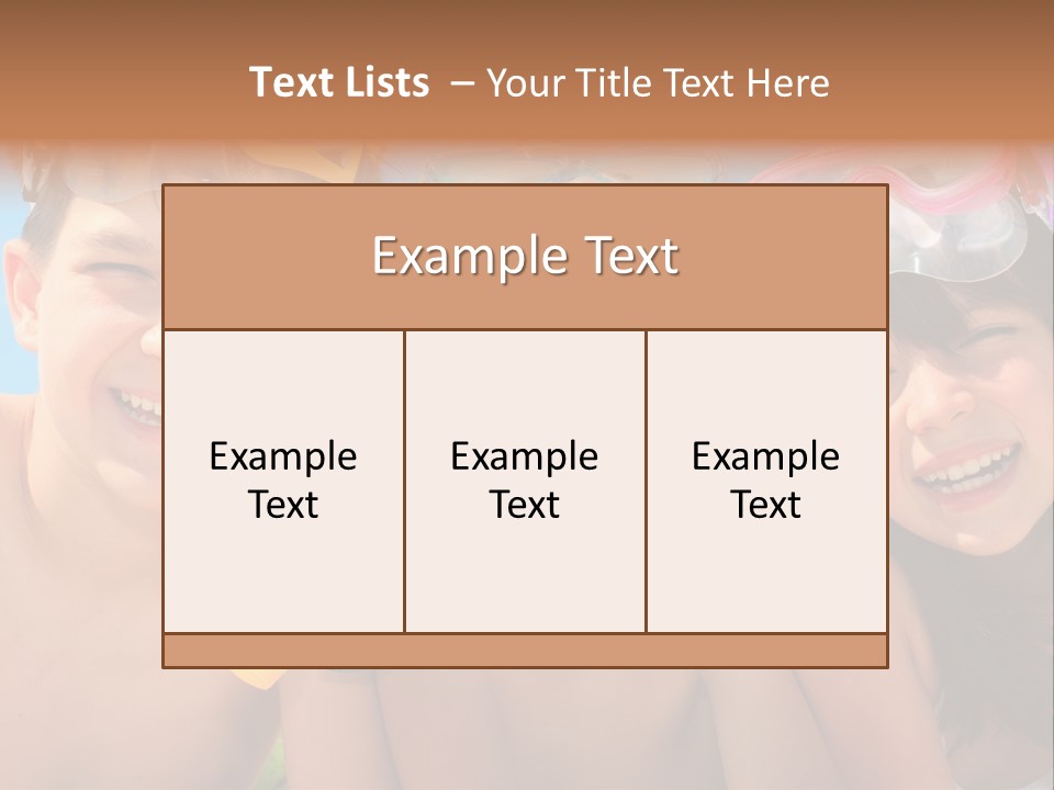 Beach Boy Colorful PowerPoint Template