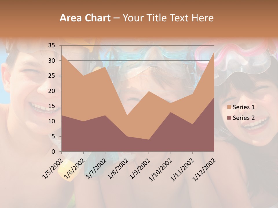 Beach Boy Colorful PowerPoint Template