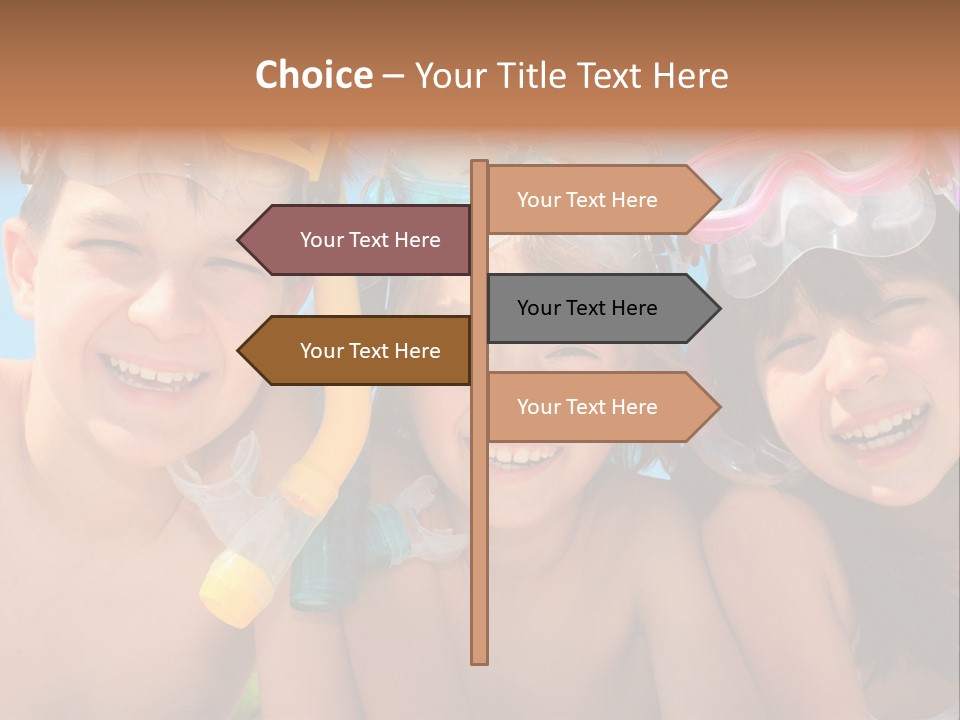 Beach Boy Colorful PowerPoint Template