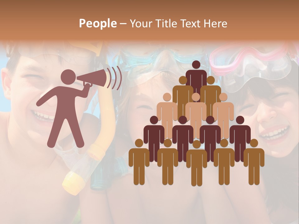 Beach Boy Colorful PowerPoint Template