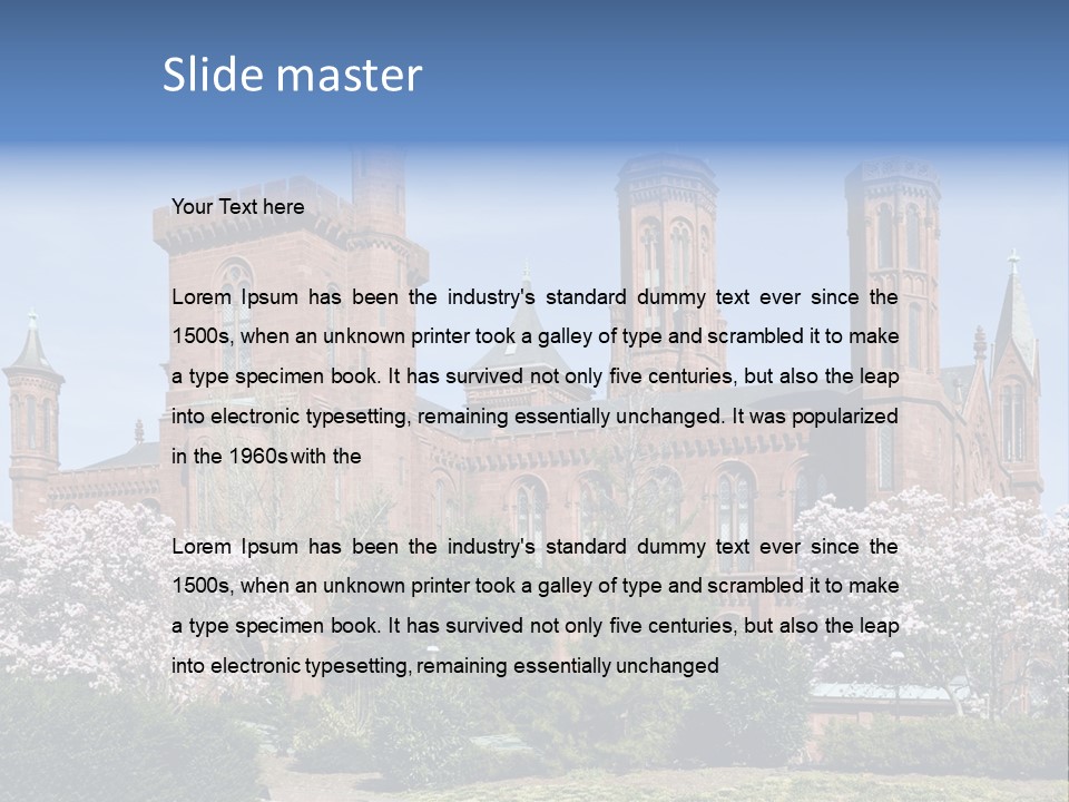 Architecture Educational City PowerPoint Template