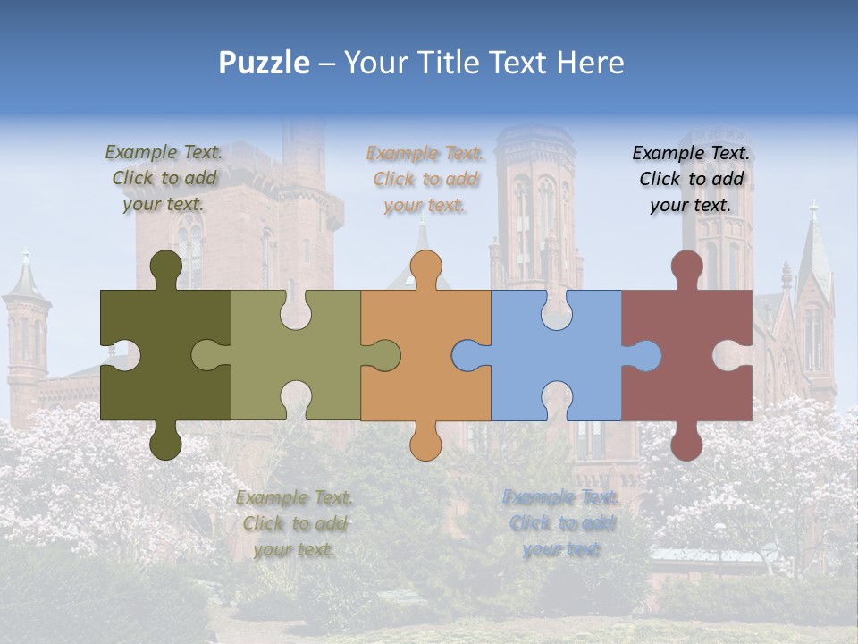 Architecture Educational City PowerPoint Template