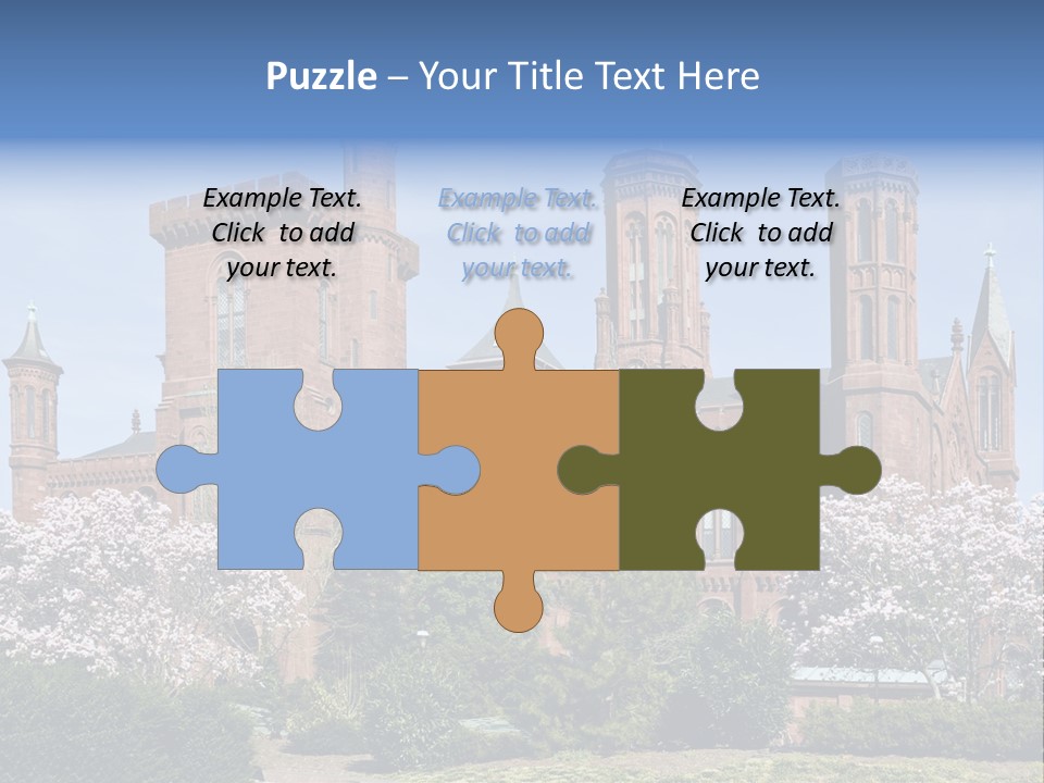 Architecture Educational City PowerPoint Template