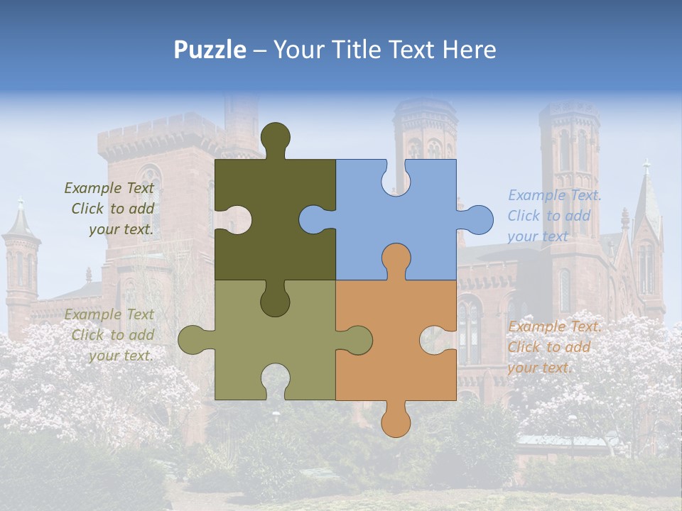 Architecture Educational City PowerPoint Template