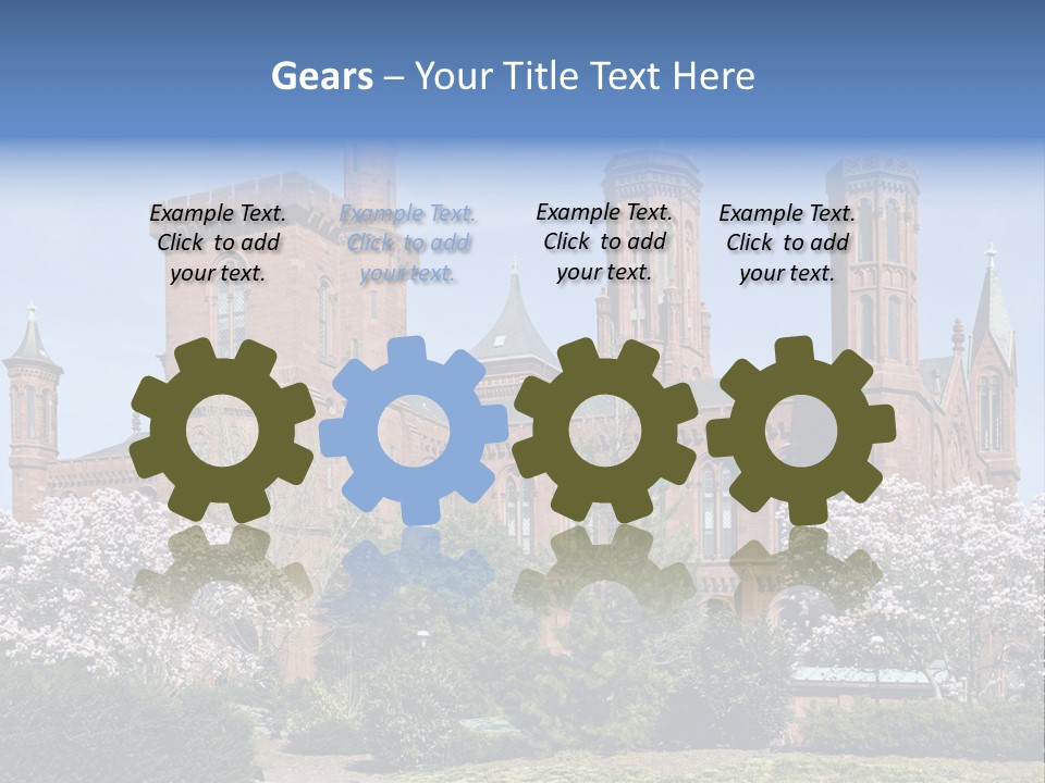 Architecture Educational City PowerPoint Template