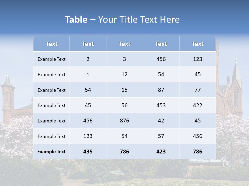 Architecture Educational City PowerPoint Template