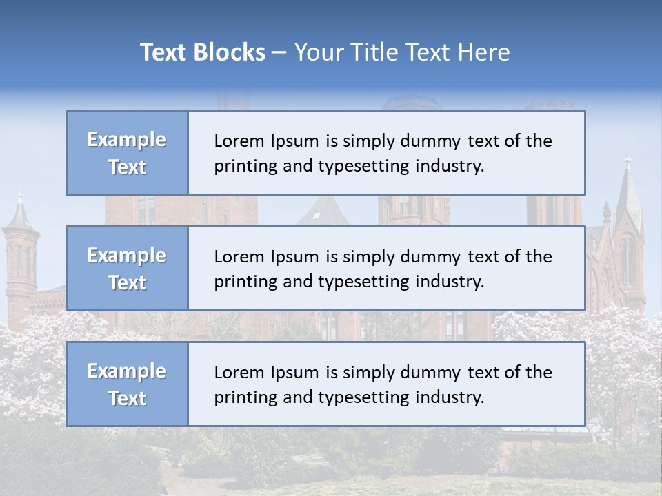 Architecture Educational City PowerPoint Template
