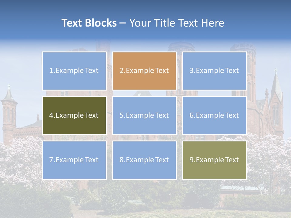 Architecture Educational City PowerPoint Template