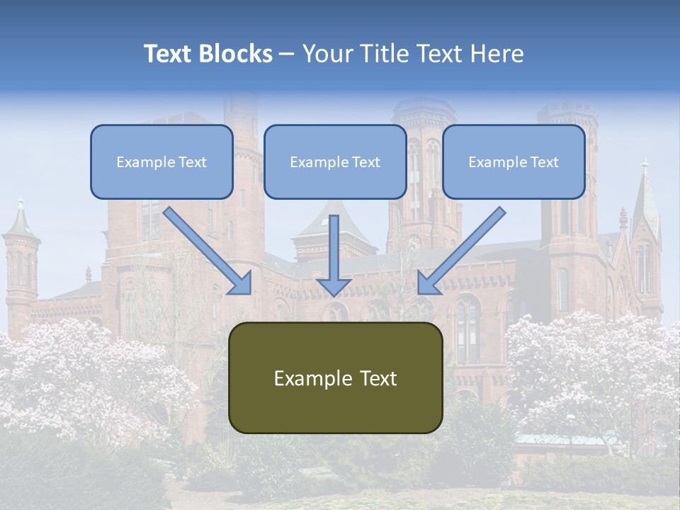 Architecture Educational City PowerPoint Template
