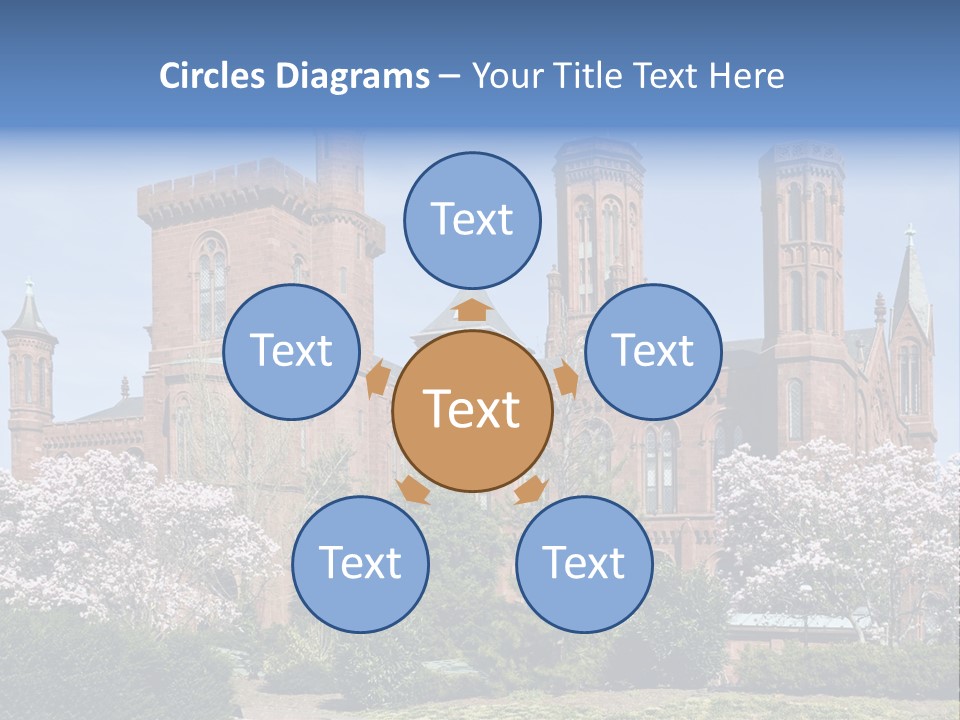 Architecture Educational City PowerPoint Template