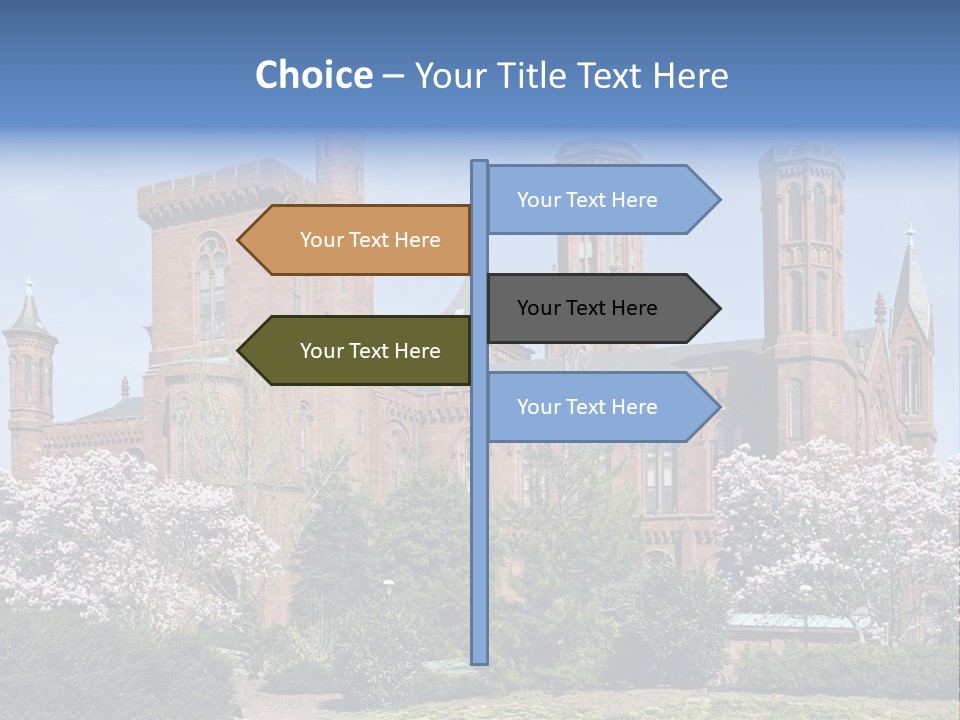 Architecture Educational City PowerPoint Template