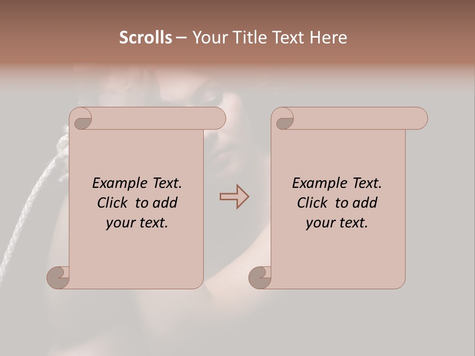 Sexual Pressure Black PowerPoint Template