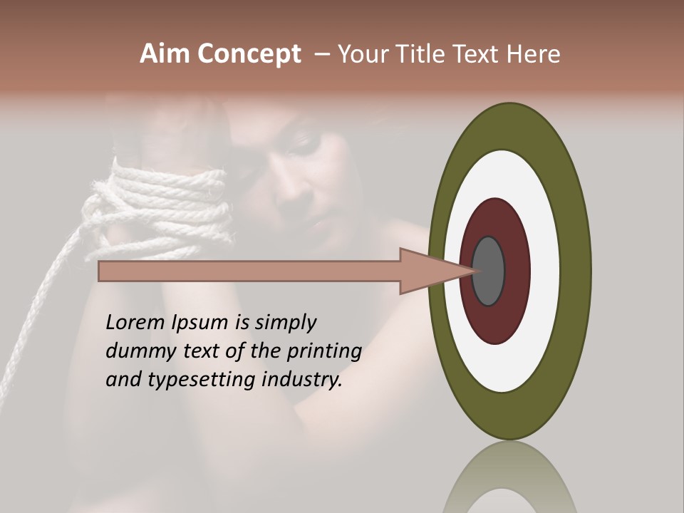 Sexual Pressure Black PowerPoint Template