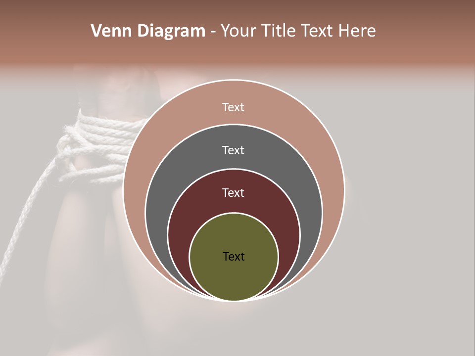 Sexual Pressure Black PowerPoint Template