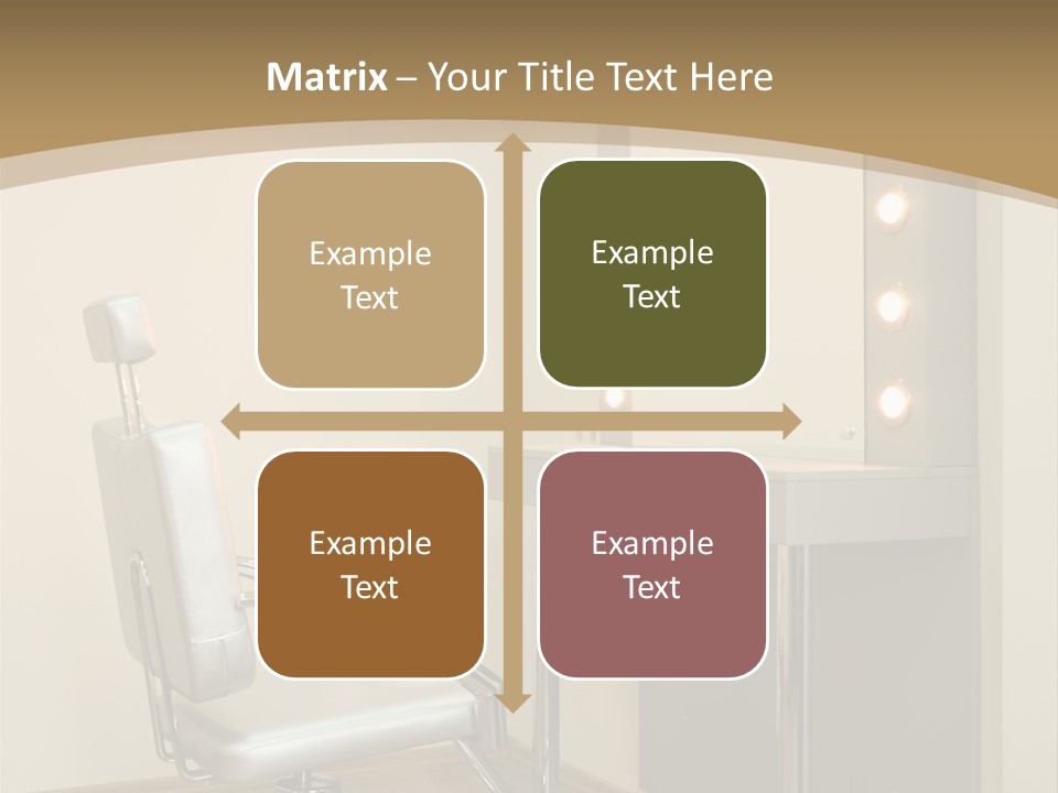 Hair Comfortable Health PowerPoint Template