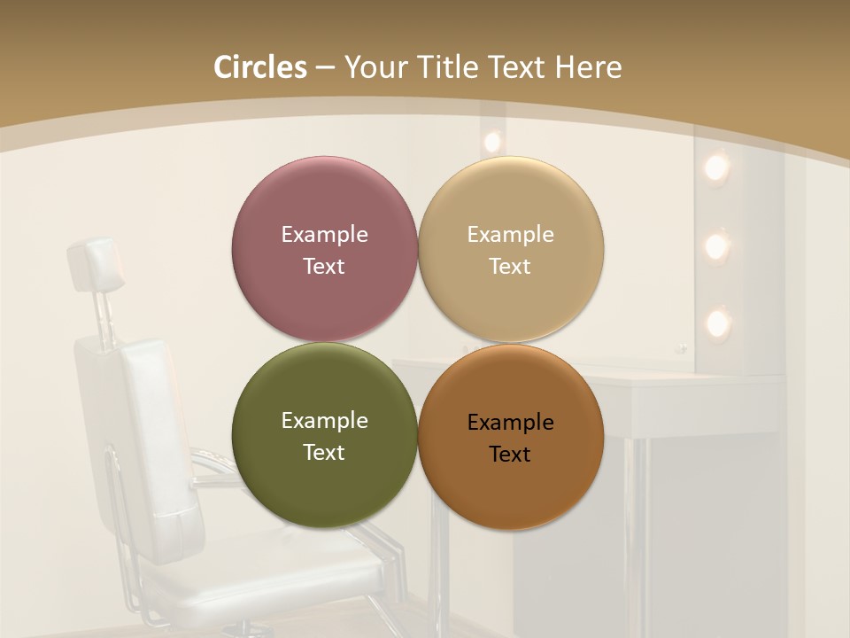 Hair Comfortable Health PowerPoint Template