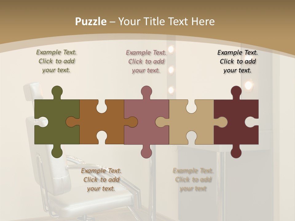 Hair Comfortable Health PowerPoint Template