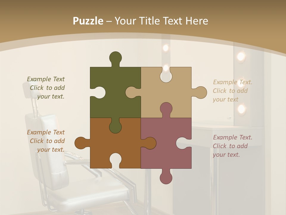 Hair Comfortable Health PowerPoint Template