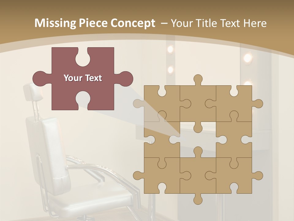 Hair Comfortable Health PowerPoint Template