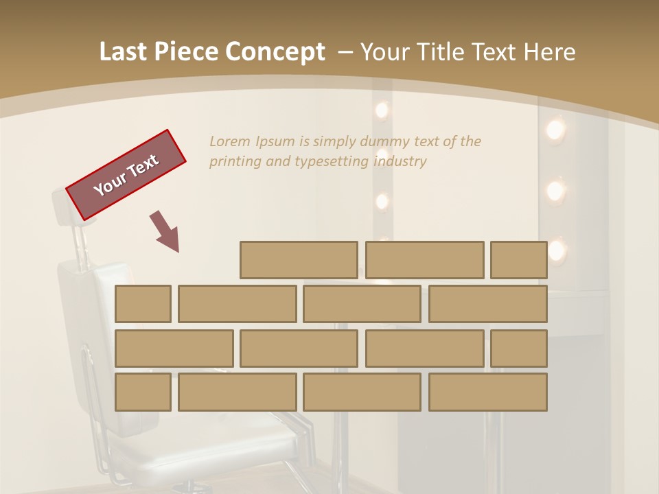 Hair Comfortable Health PowerPoint Template