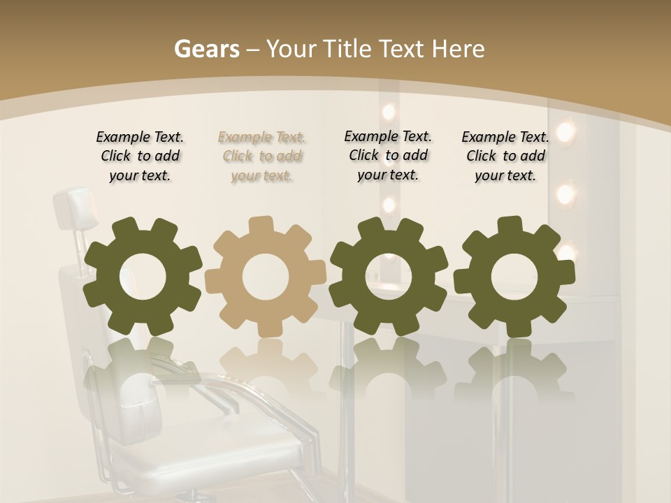 Hair Comfortable Health PowerPoint Template