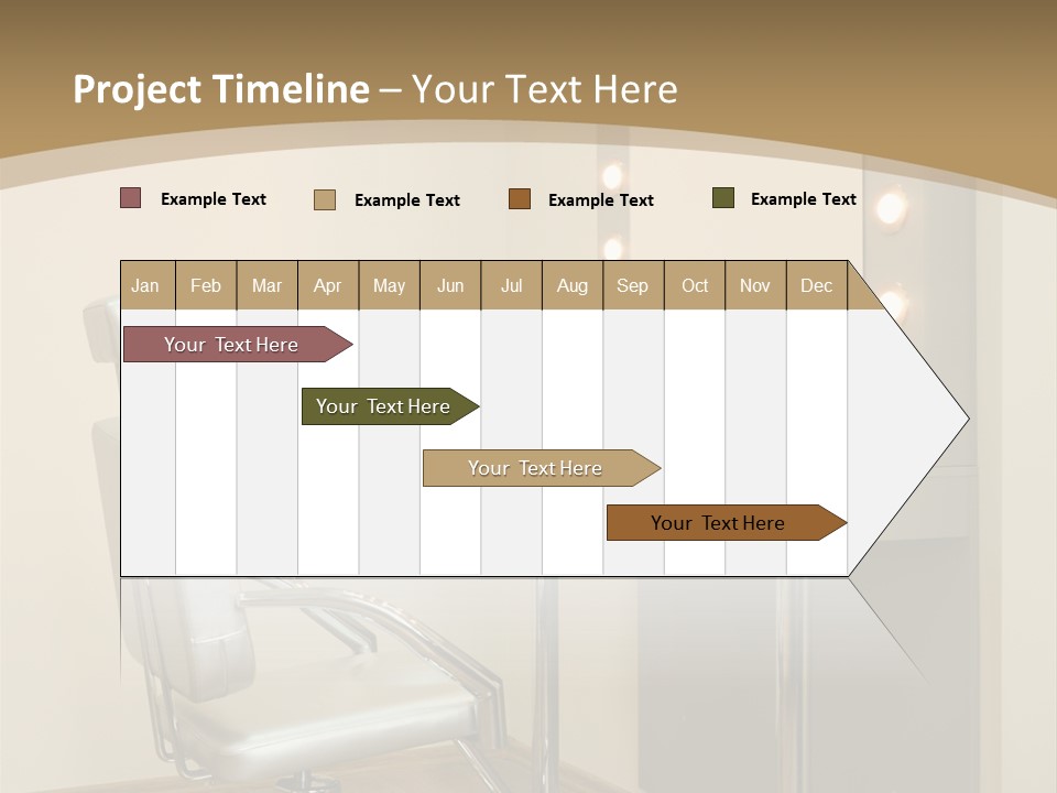 Hair Comfortable Health PowerPoint Template