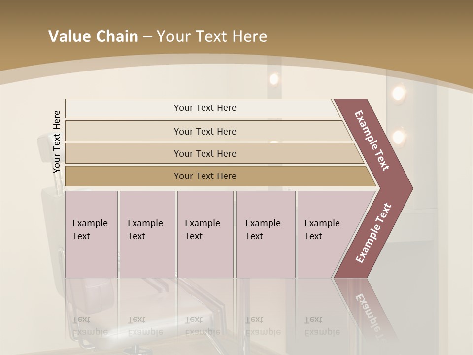 Hair Comfortable Health PowerPoint Template