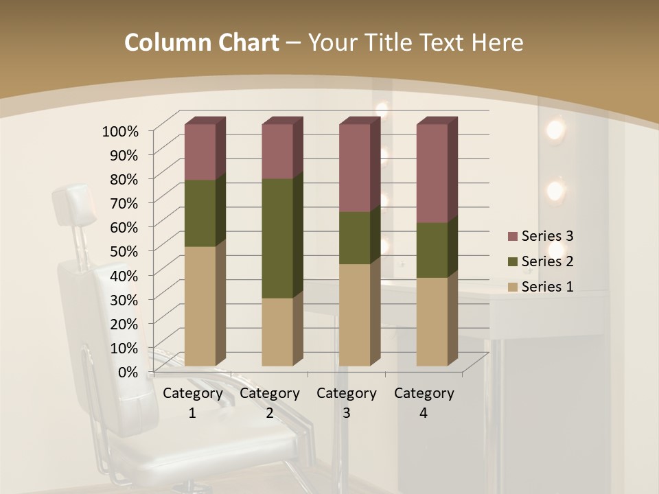 Hair Comfortable Health PowerPoint Template