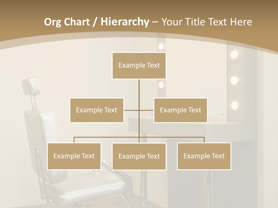 Hair Comfortable Health PowerPoint Template
