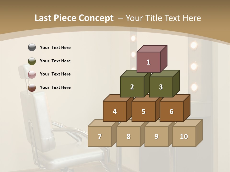 Hair Comfortable Health PowerPoint Template