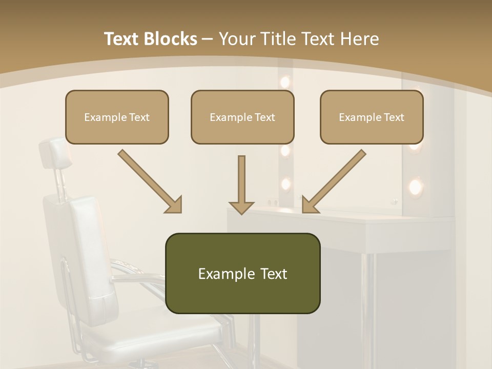 Hair Comfortable Health PowerPoint Template