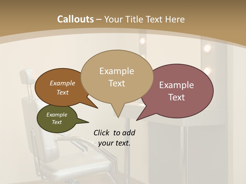 Hair Comfortable Health PowerPoint Template
