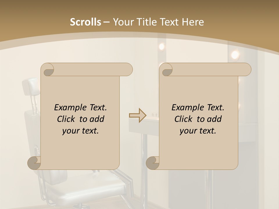Hair Comfortable Health PowerPoint Template