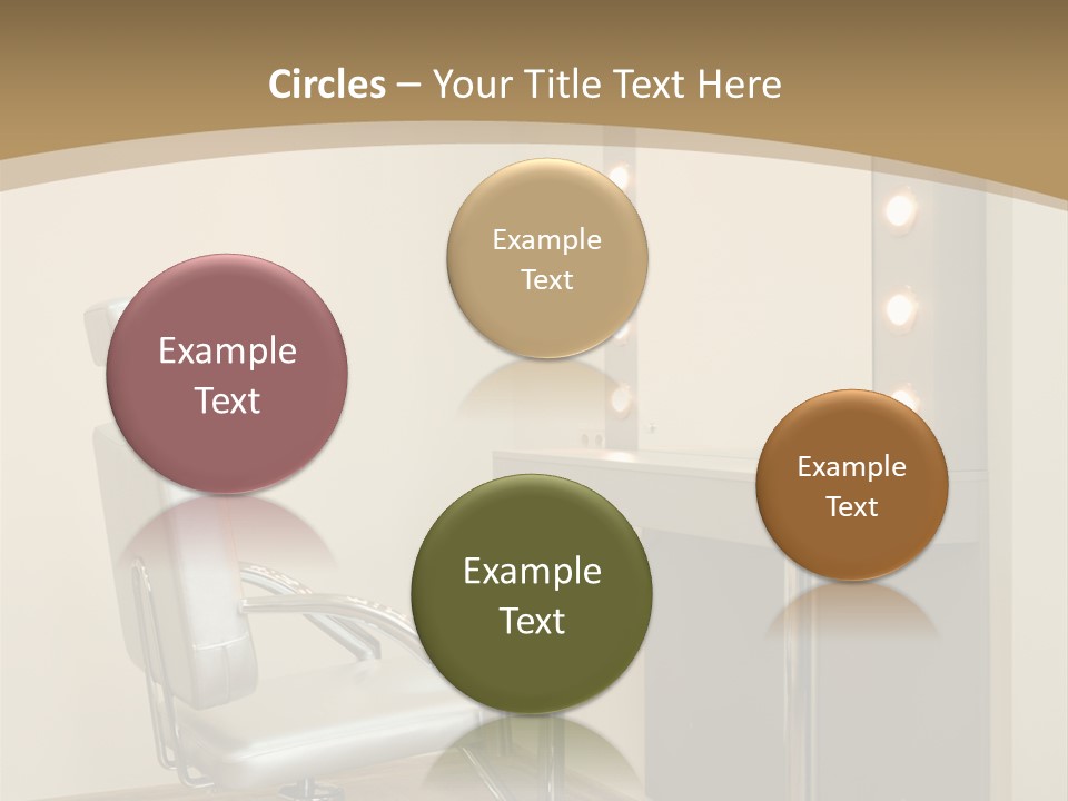 Hair Comfortable Health PowerPoint Template