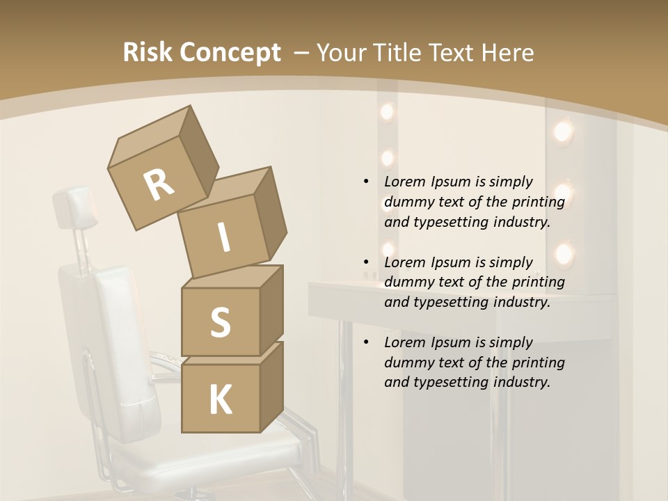 Hair Comfortable Health PowerPoint Template