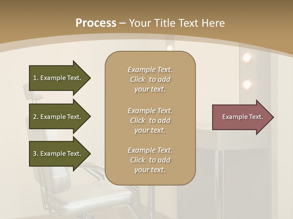 Hair Comfortable Health PowerPoint Template
