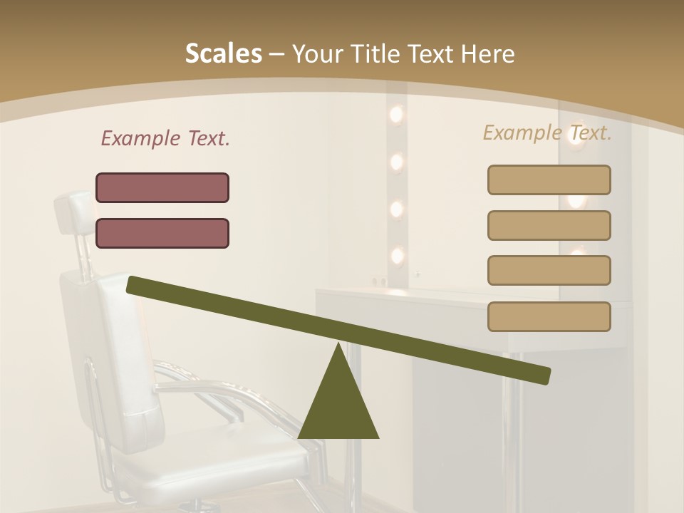 Hair Comfortable Health PowerPoint Template