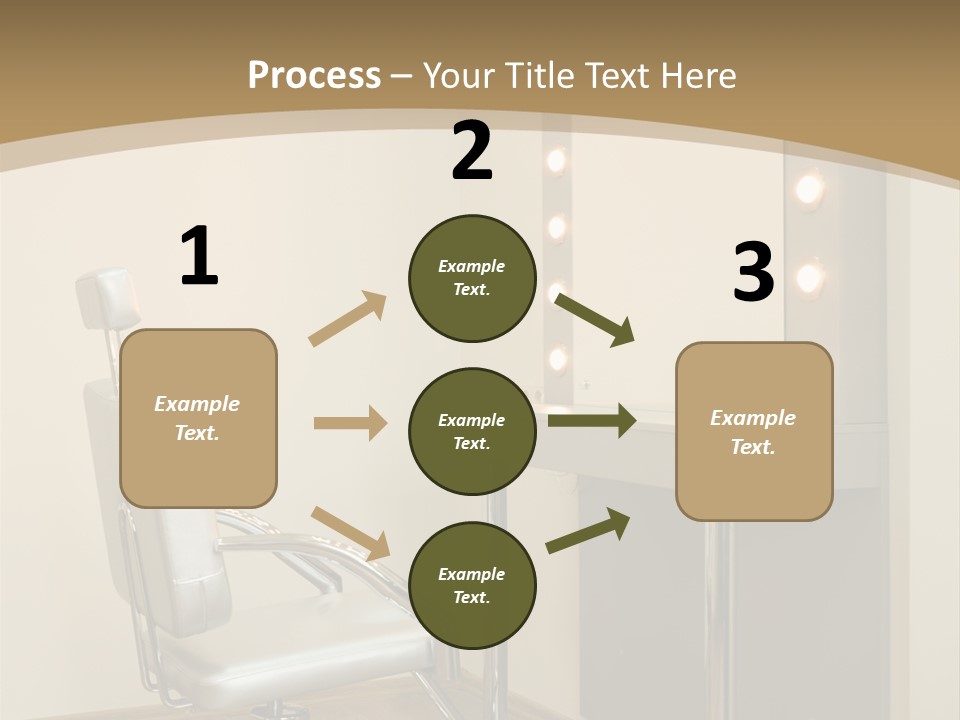 Hair Comfortable Health PowerPoint Template