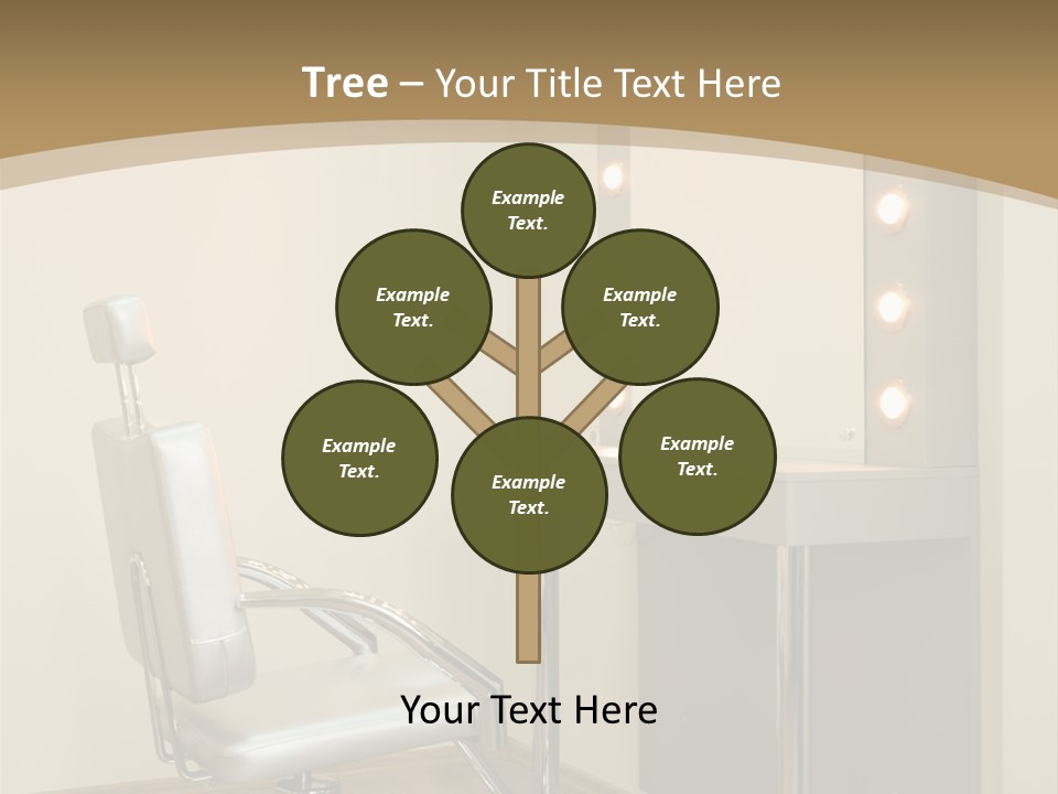 Hair Comfortable Health PowerPoint Template