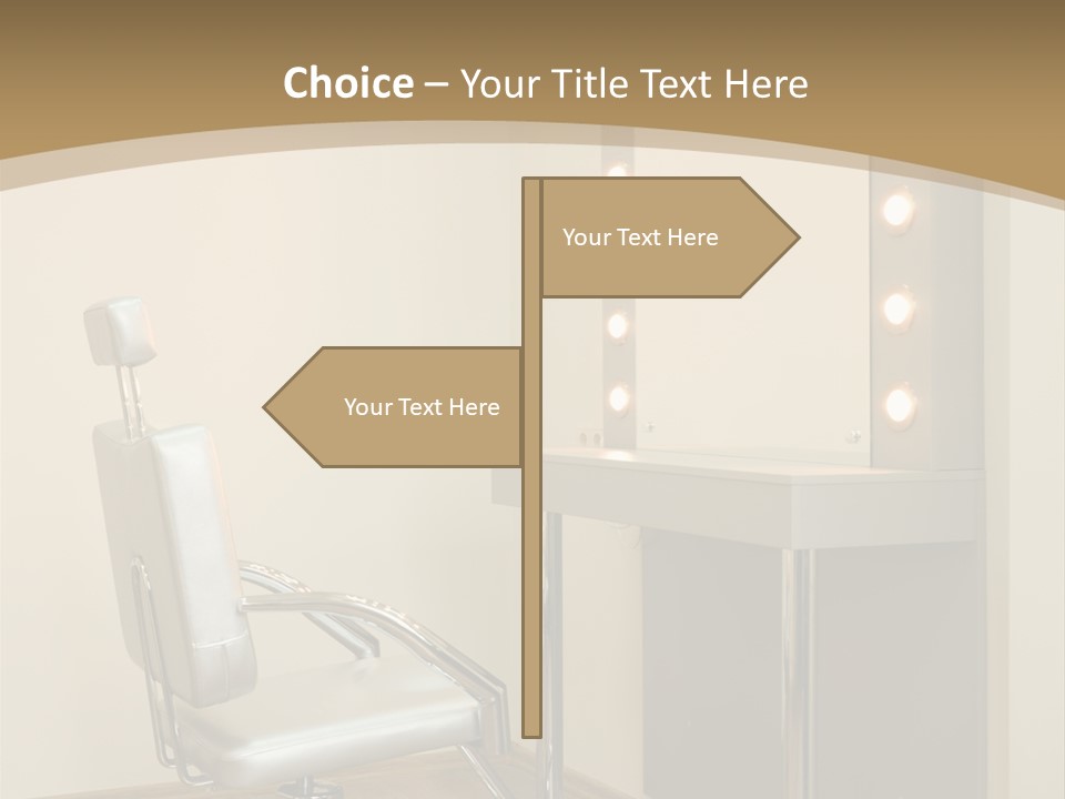 Hair Comfortable Health PowerPoint Template